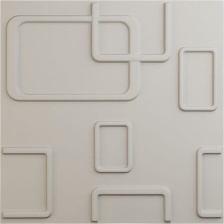 Ekena Millwork 19 5/8in. W x 19 5/8in. H Odessa EnduraWall Decorative 3D Wall Panel, Total 32.04 Sq. Ft., 12PK WP20X20ODGBW-CASE-12